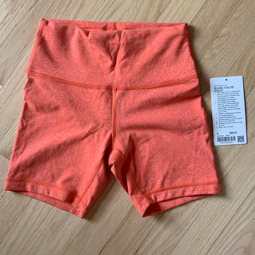 Lululemon Wunder Train HR Short 6”